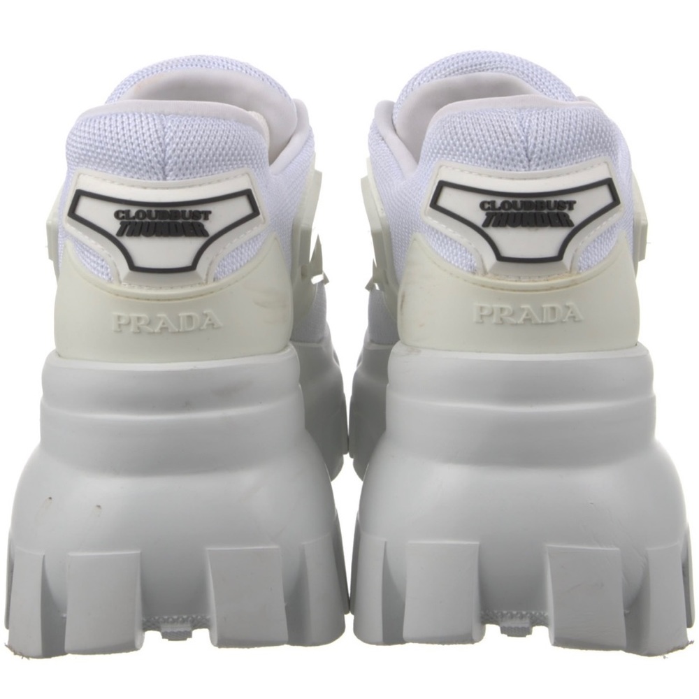 Prada White Cloudbust Sneakers Platform - image 3